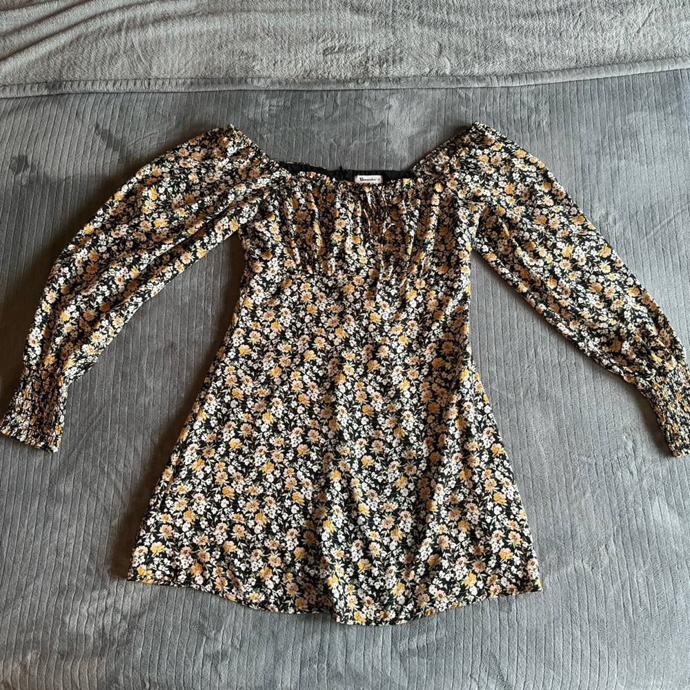 90s Grunge Floral Minidress